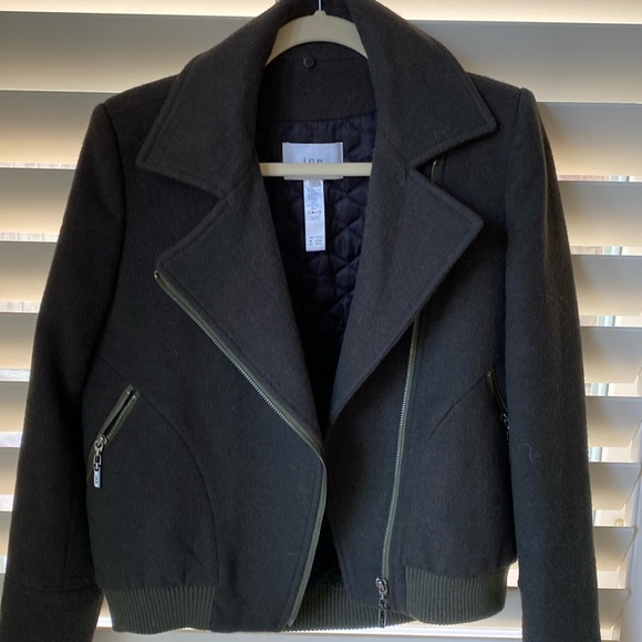 ICB Wool Drk Green Moro Jacket 4 - Picture 1 of 7